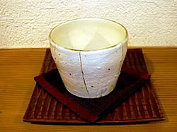 鉄散汲出し湯呑＆茶托
